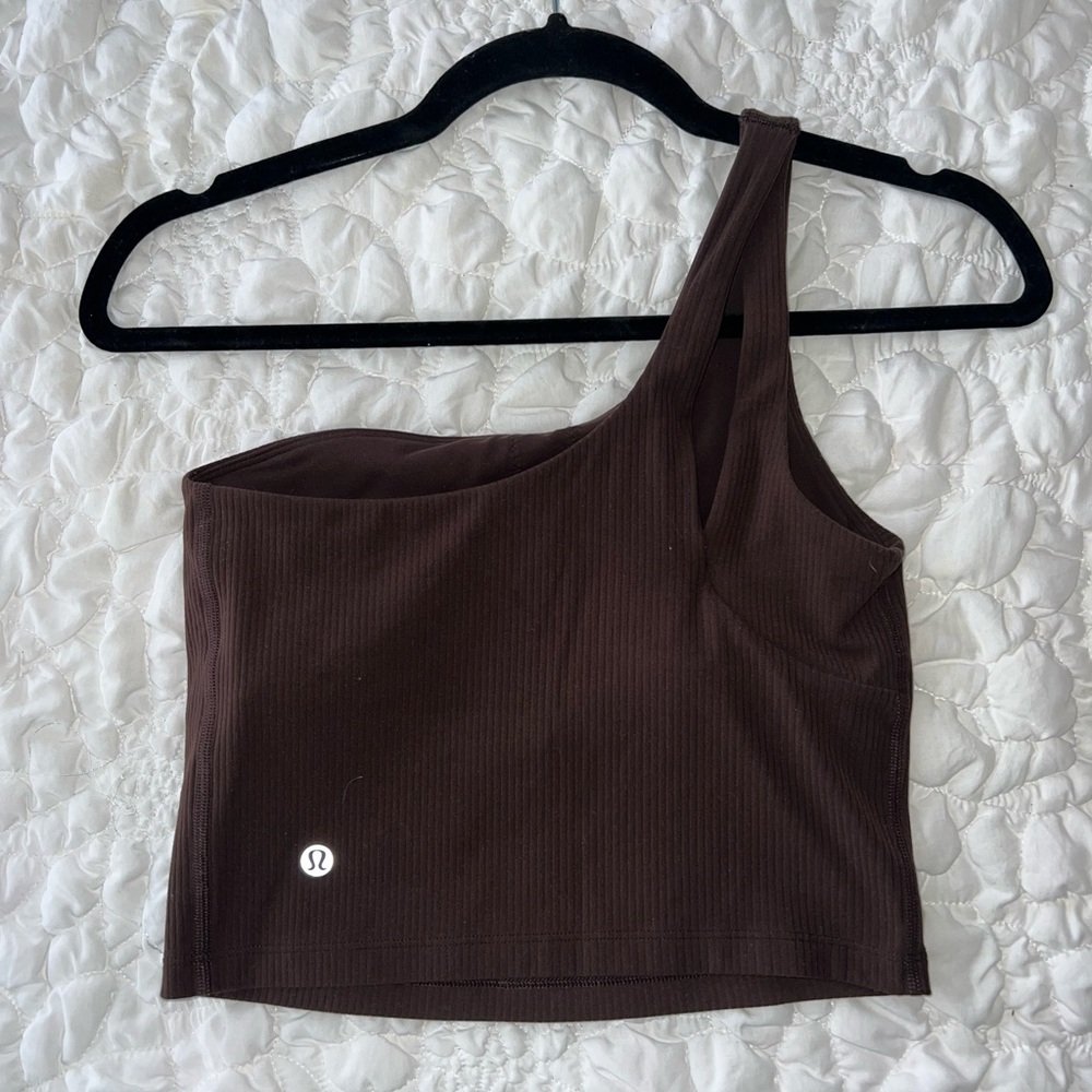 Lululemon Ribbed Asymmetrical Yoga Tank Top